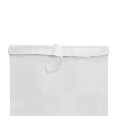 Sobres para albaranes, sin estampar, lámina de PE, transparentes A4  | lado ancho 