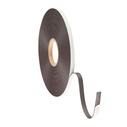 Cinta magnética con contraparte, autoadhesiva 12,7 mm | C - Adhesivo estándar