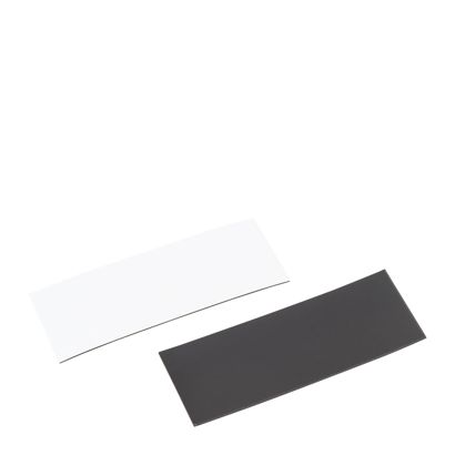 Etiquetas magnéticas de borrado en seco, tiras magnéticas 20 x 60 mm