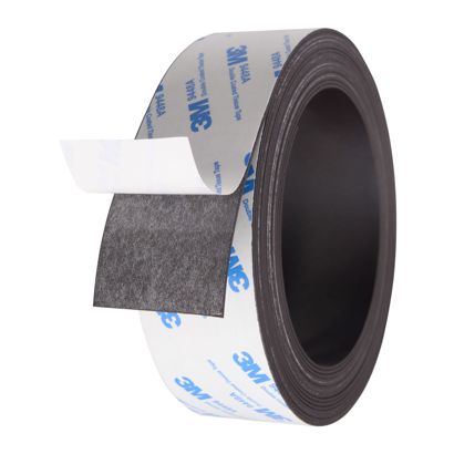 Cinta magnética autoadhesiva, fuerte 40 mm | 5 m | 1 mm