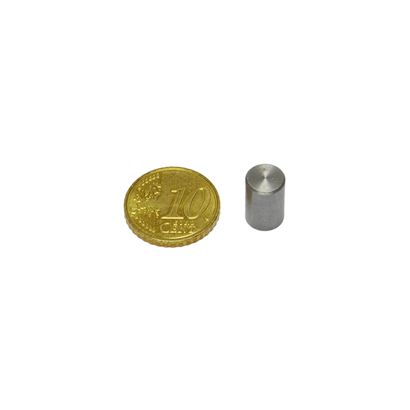 Bases magnéticas cilíndricas de AlNiCo con carcasa lisa 8 mm