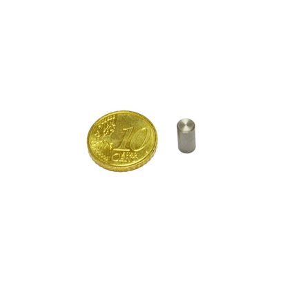 Bases magnéticas cilíndricas de neodimio con carcasa lisa 5 mm