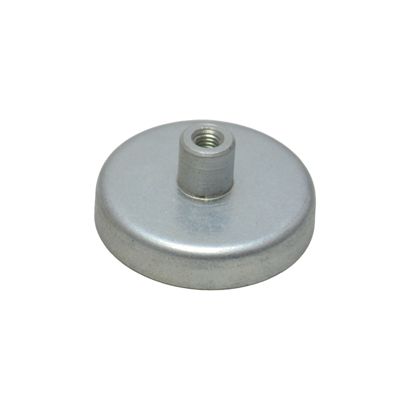 Bases magnéticas de ferrita con casquillo roscado 40 mm | 18 mm | null