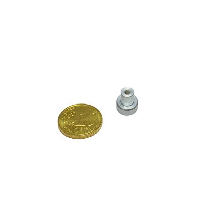 Bases magnéticas de SmCo con casquillo roscado 10 mm