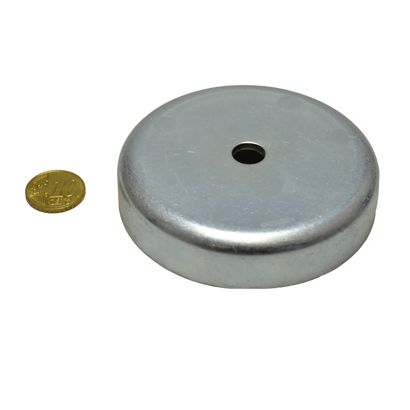 Bases magnéticas de ferrita con agujero cilíndrico 83 mm | null