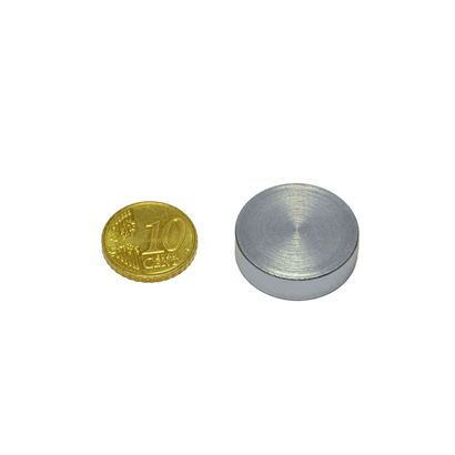 Bases magnéticas de neodimio para pegar 25 mm | 7 mm