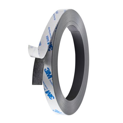 Cinta magnética autoadhesiva, fuerte 12,7 mm | 5 m | 1 mm