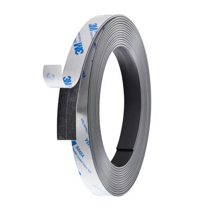 Cinta magnética autoadhesiva, fuerte 15 mm | 5 m | 1,5 mm