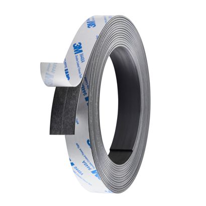 Cinta magnética autoadhesiva, fuerte 20 mm | 5 m | 1,5 mm