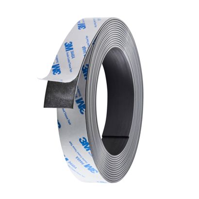 Cinta magnética autoadhesiva, fuerte 25,4 mm | 5 m | 1,5 mm