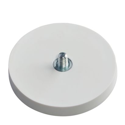 Imanes revestidos de goma con rosca 43 mm | null | M4x6 mm