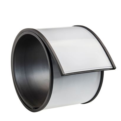 Soporte para etiquetas, perfil C, magnético, secciones 70 mm | 500 mm | 