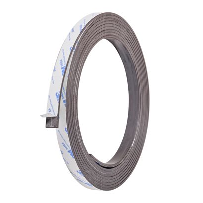 Cinta magnética autoadhesiva, fuerte 15 mm | 5 m | 3 mm