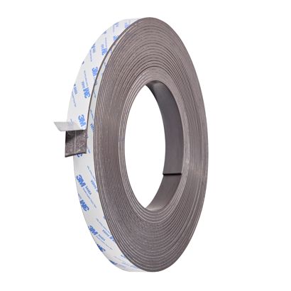 Cinta magnética autoadhesiva, fuerte 25 mm | 15 m | 3 mm