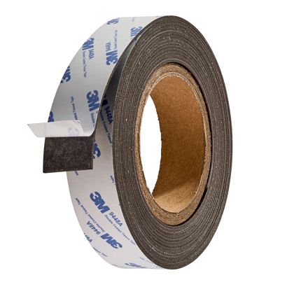 Cinta magnética de neodimio, autoadhesiva, extra fuerte 30 mm | 1.5 mm | 300 g/cm² | 5 m