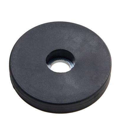 Imanes revestidos de goma con agujero cilíndrico 31 mm
