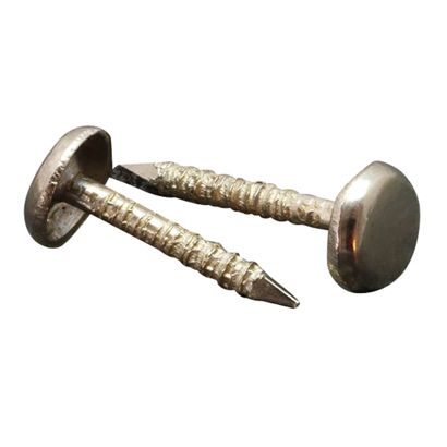 Clavos para libros de muestras, 20 mm, cabeza redonda, niquelados 