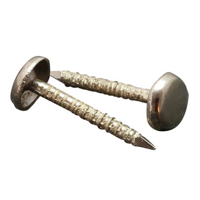 Clavos para libros de muestras, 25 mm, cabeza redonda, niquelados 