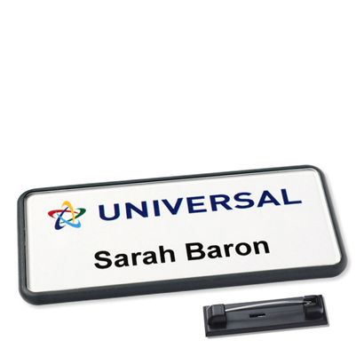 Tarjetas identificativas Icon® con prendedor null