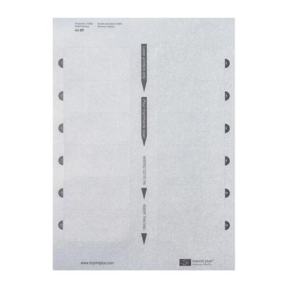 Plantillas de etiquetas imprimibles, en blanco Aluline-plus 38 , 76 x 38 mm