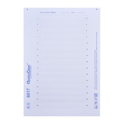 Plantillas de etiquetas imprimibles, en blanco Amigo / Profil 20c, 60 x 17 mm
