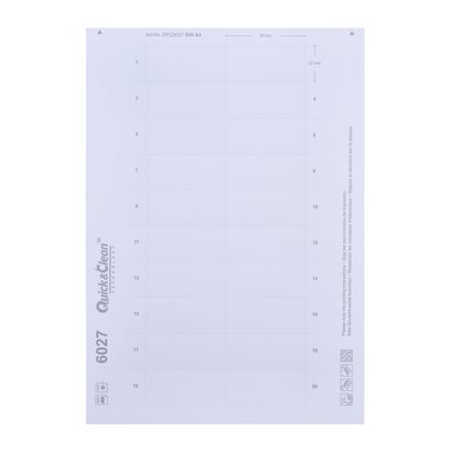 Plantillas de etiquetas imprimibles, en blanco Public 30 / Profil 30c, 60 x 27 mm
