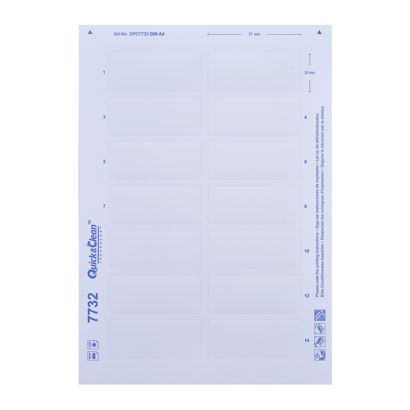 Plantillas de etiquetas imprimibles, en blanco Icon® 35 , 77 x 32 mm