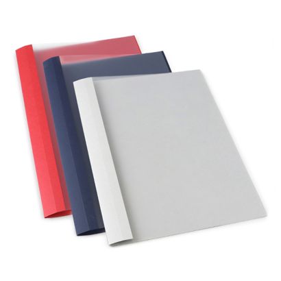 Carpeta para encuadernación con ojales A4, cartón de lino 