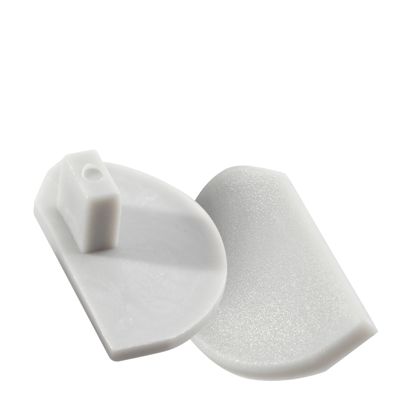 Cubiertas de plástico para porta carteles en aluminio null