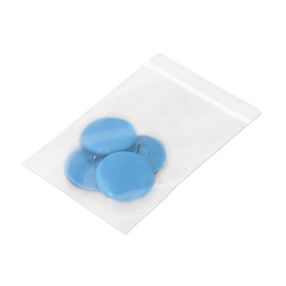 Chinchetas para tablones, ø = 30 mm azul  | de 4 unidades en bolsa con cierre a presión 