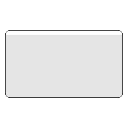 Sobres para tarjetas de visita, autoadhesivos, lámina de PP null | 105 x 60 mm
