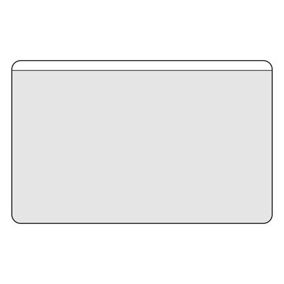 Sobres para tarjetas de visita, autoadhesivos, lámina de PP null | 115 x 72 mm