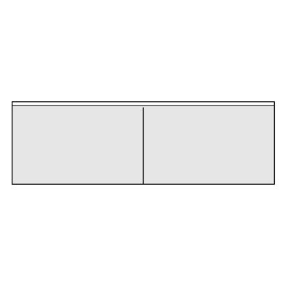 Sobres dobles para tarjetas de visita, 190 x 60 mm, 2 compartimentos 