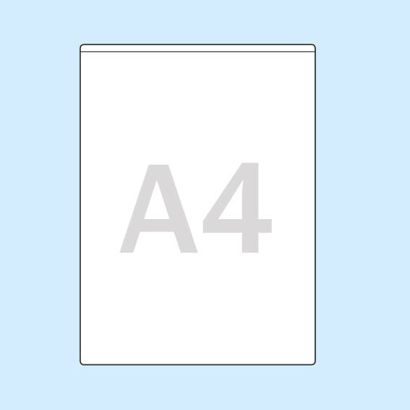 Sobres rectangulares, autoadhesivos A4  | lado estrecho  | sin altura de llenado  | PP 