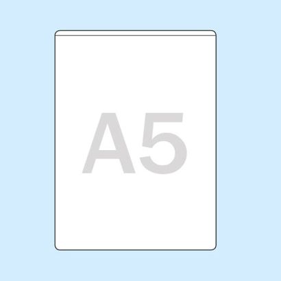 Sobres rectangulares, autoadhesivos A5  | lado estrecho  | sin altura de llenado  | PP 