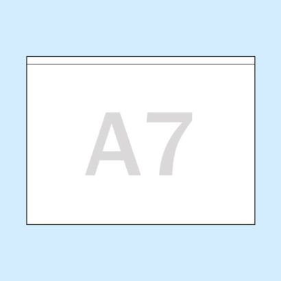 Sobres rectangulares, autoadhesivos A7  | lado ancho  | sin altura de llenado  | PP 