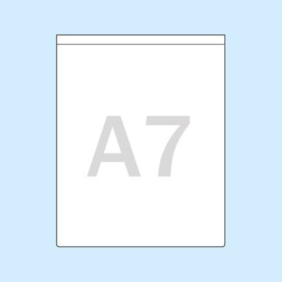 Sobres rectangulares, autoadhesivos A7  | lado estrecho  | sin altura de llenado  | PP 