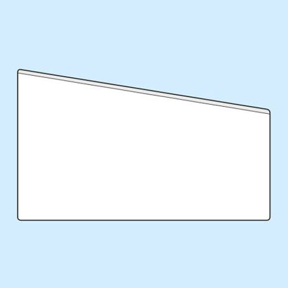 Sobres rectangulares, autoadhesivos 110 x 65/45 mm  | lado ancho  | sin altura de llenado  | PP 
