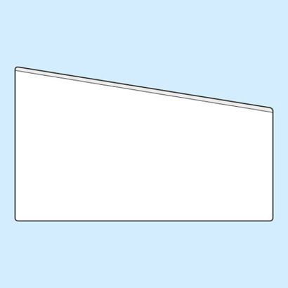 Sobres rectangulares, autoadhesivos 155 x 90/65 mm  | lado ancho  | sin altura de llenado  | PP 