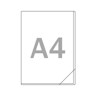 Sobres rectangulares, autoadhesivos A4  | apertura lateral y lateral estrecha (Quickload)  | sin altura de llenado  | PVC duro 