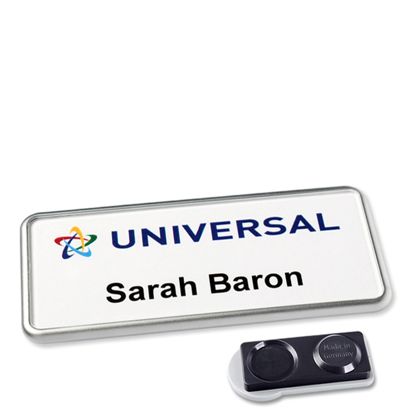 Tarjeta identificativa Icon® 'Quick Print' Imán smag®, extra fuerte | null