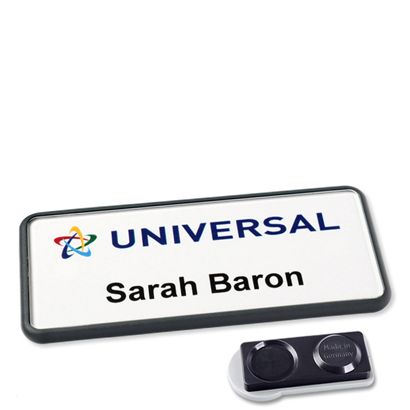 Tarjeta identificativa Icon® 'Quick Print' Imán smag®, extra fuerte | null