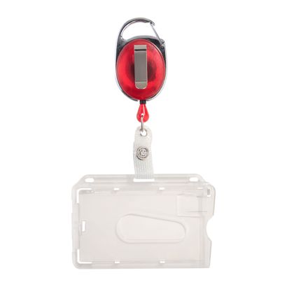 Funda tarjeta identificativa con yoyo null | null