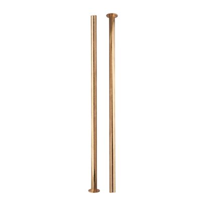 Tornillos para encuadernar, latonados null | 110 mm