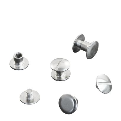 Tornillos para encuadernar, niquelados null | 5 mm