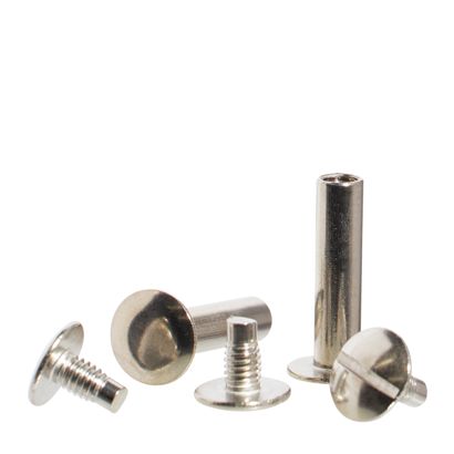 Tornillos para encuadernar, acero inoxidable 