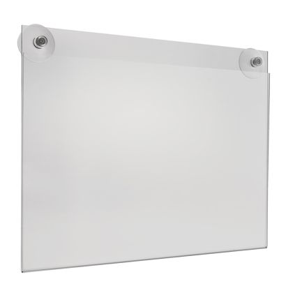 Funda de metacrilato con ventosas A3  | Formato horizontal 