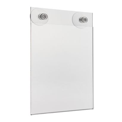 Funda de metacrilato con ventosas A5  | Formato vertical 