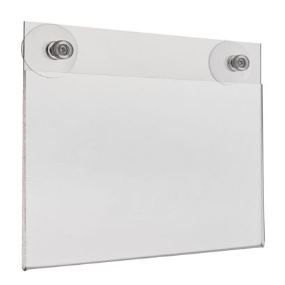 Funda de metacrilato con ventosas A5  | Formato horizontal 