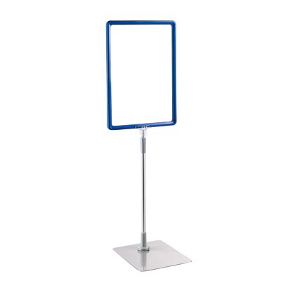 Marcos para póster con base y soporte (set) A4 null | null | Superficie de base: gris